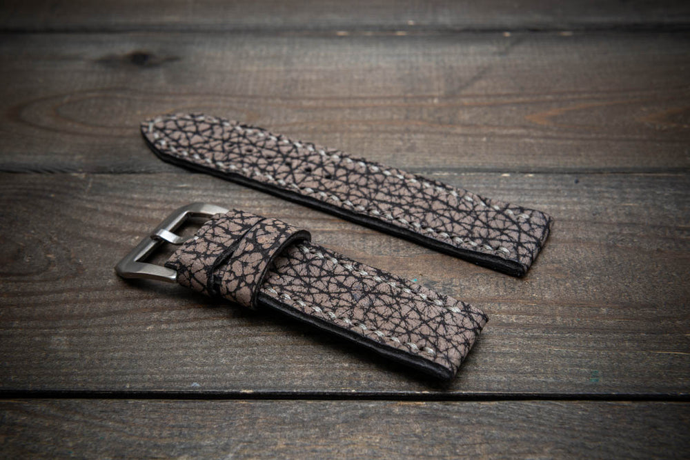 Stone Ridge Bison Leather Watch Strap