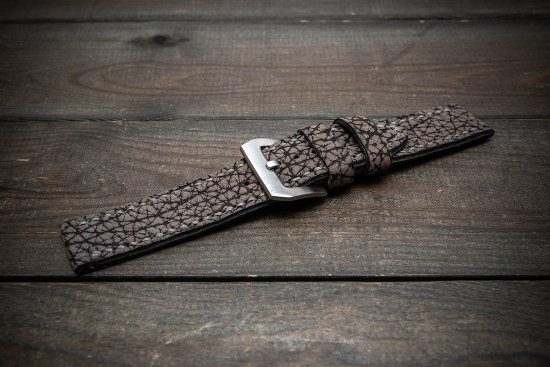 Stone Ridge Bison Leather Watch Strap