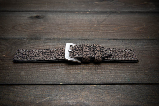 Stone Ridge Bison Leather Watch Strap