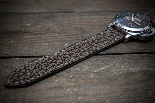 Stone Ridge Bison Leather Watch Strap