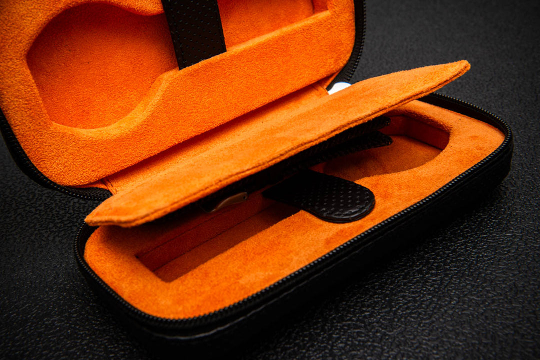 Milano Duo Travel Watch Case – Nero Pulse