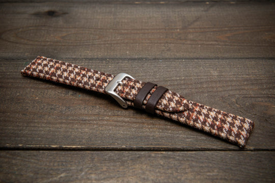 Highland Brown Tweed – HARRIS TWEED® Watch Strap