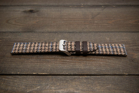 Hebridean Sand Check – HARRIS TWEED® Watch Strap