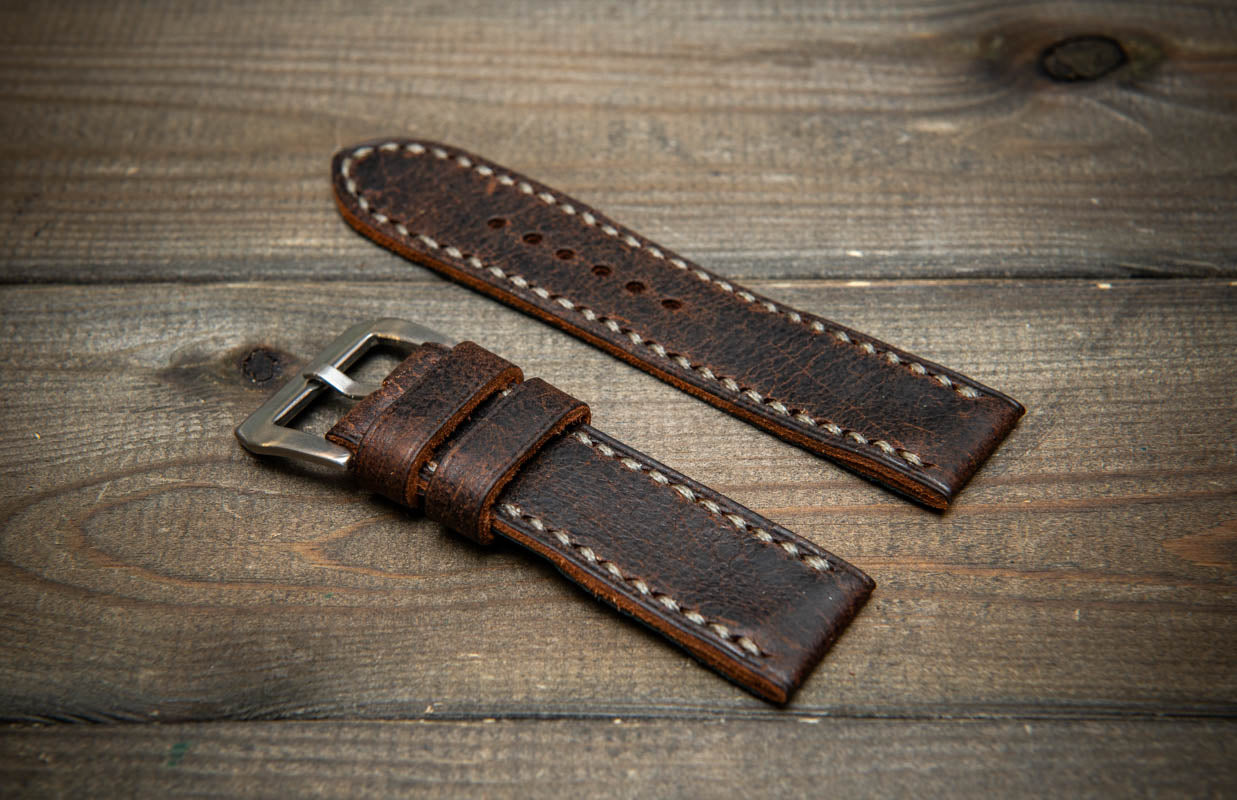 Watch strap, watch band, leather watch strap, leather watch band, finwatchstraps
