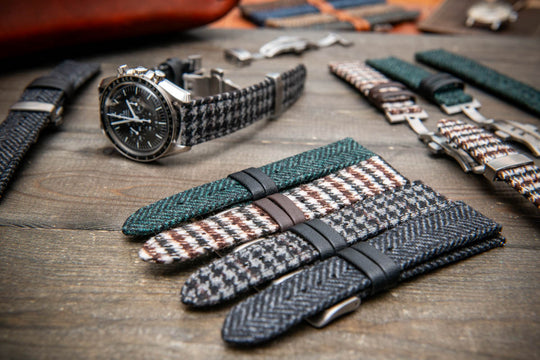 Watch strap, watch band, leather watch strap, leather watch band, finwatchstraps