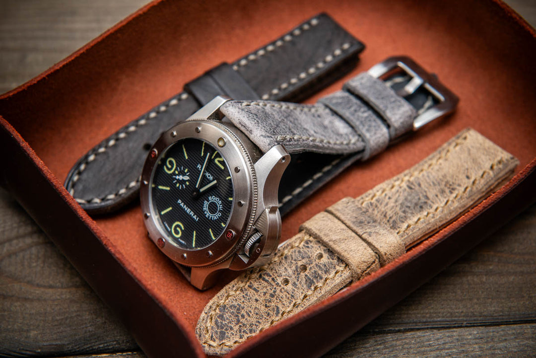 Watch strap, watch band, leather watch strap, leather watch band, finwatchstraps
