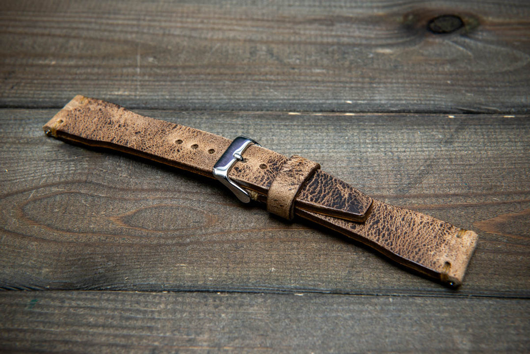 Pilot Desert Dune Finwatchstraps African Kudu Leather Watch Strap – Rugged, Unique & Timeless