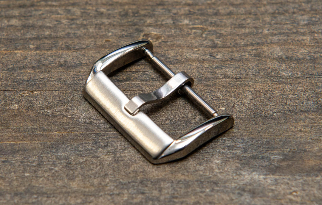 Stainless steel buckle 18 mm, 20 mm