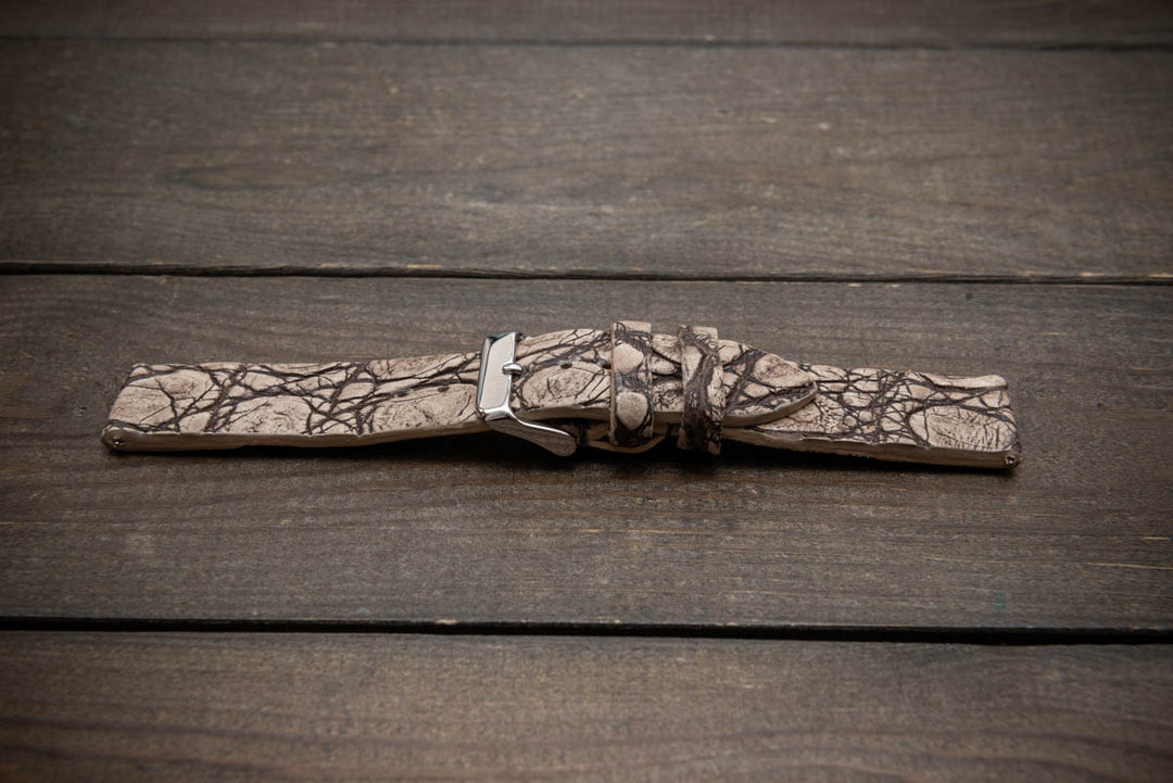 Desert Vein – Handmade Alligator Leather Watch Strap