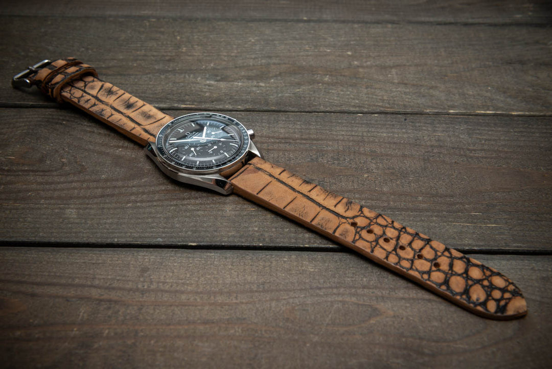 Watch strap, watch band, leather watch strap, leather watch band, finwatchstraps