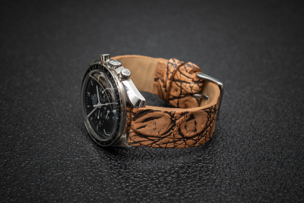 Savanna Trace Alligator Leather Watch Strap – Handmade in Finland, Limited Edition