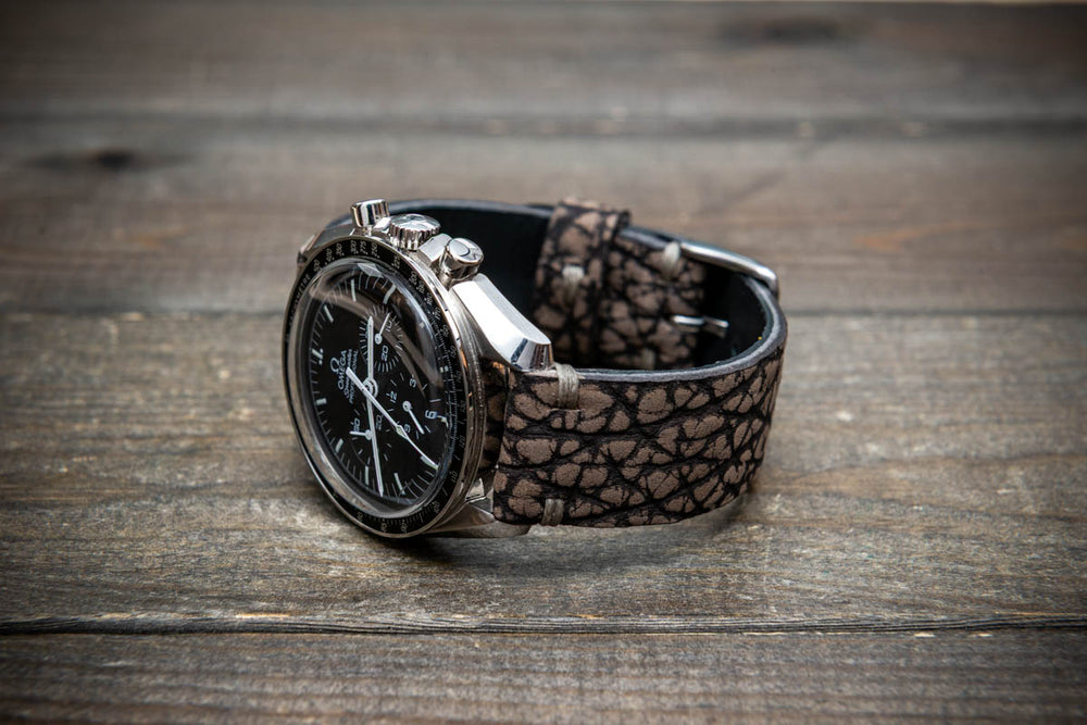 Stone Ridge Bison Leather Watch Strap