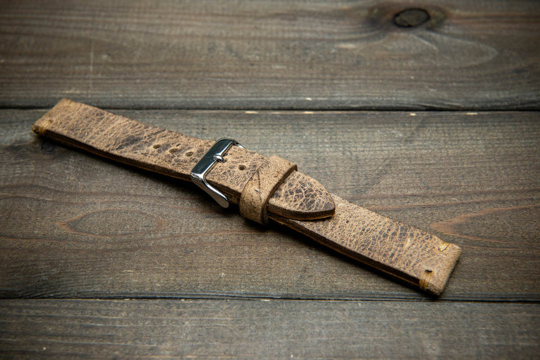 African Kudu Leather Watch Strap – Handmade in Finland | Finwatchstraps