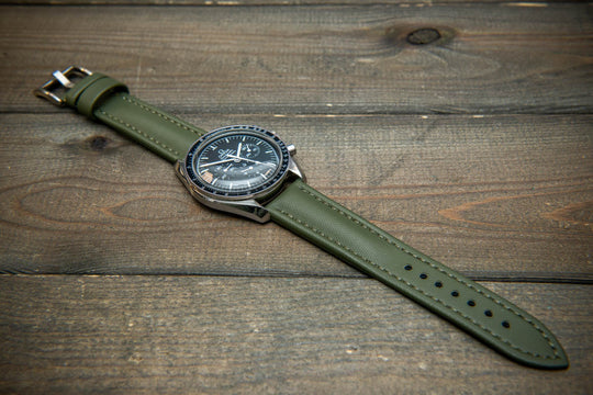 Stormsail sailcloth waterproof watch strap, Olive green
