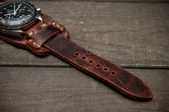 Watch strap, watch band, leather watch strap, leather watch band, finwatchstraps