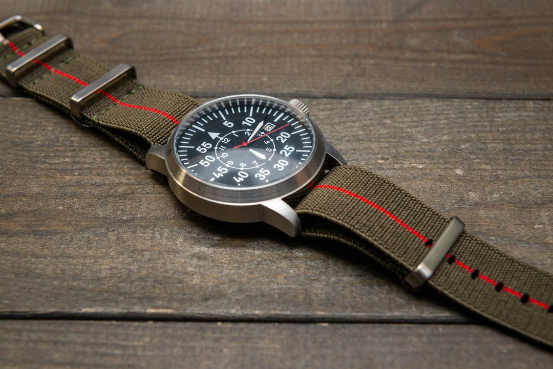 Watch strap, watch band, leather watch strap, leather watch band, finwatchstraps