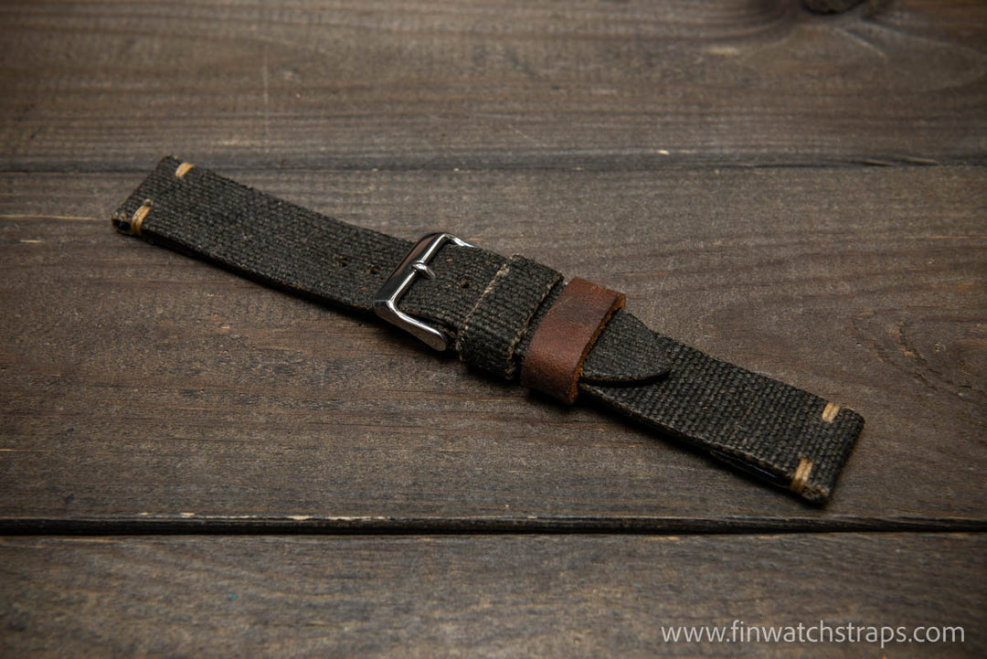 Watch strap, watch band, leather watch strap, leather watch band, finwatchstraps