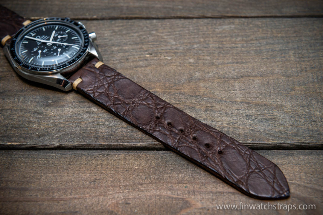 Watch strap, watch band, leather watch strap, leather watch band, finwatchstraps