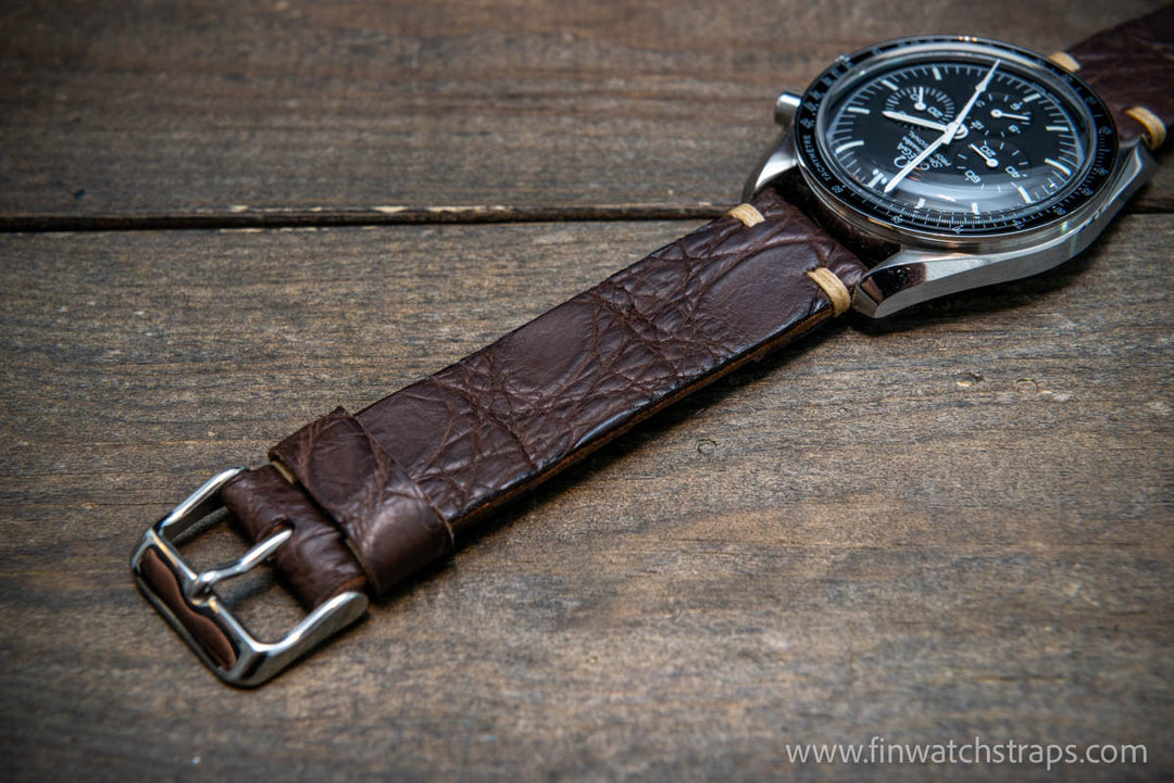 Watch strap, watch band, leather watch strap, leather watch band, finwatchstraps