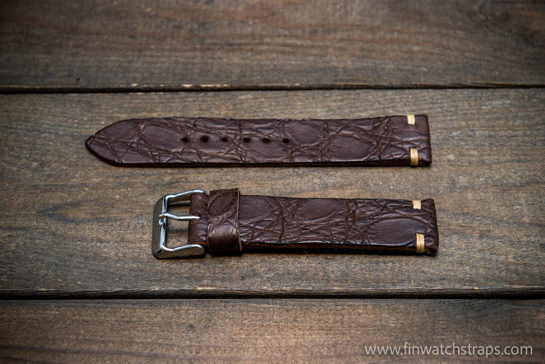 Watch strap, watch band, leather watch strap, leather watch band, finwatchstraps