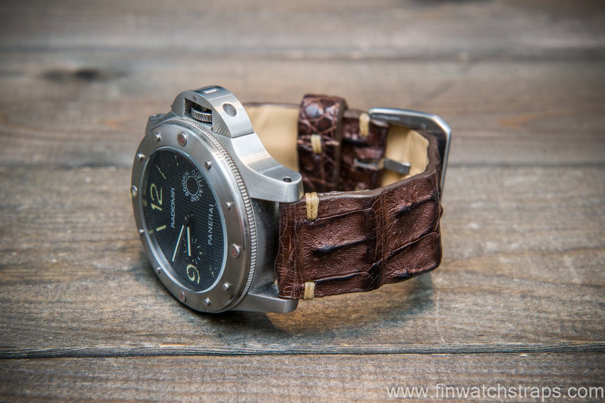 Watch strap, watch band, leather watch strap, leather watch band, finwatchstraps