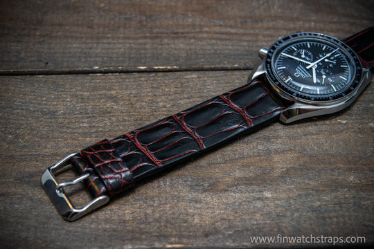 Watch strap, watch band, leather watch strap, leather watch band, finwatchstraps