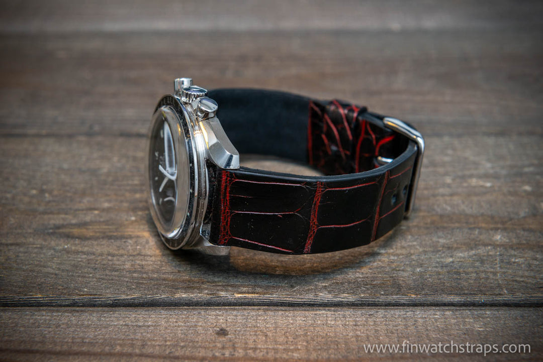 Watch strap, watch band, leather watch strap, leather watch band, finwatchstraps