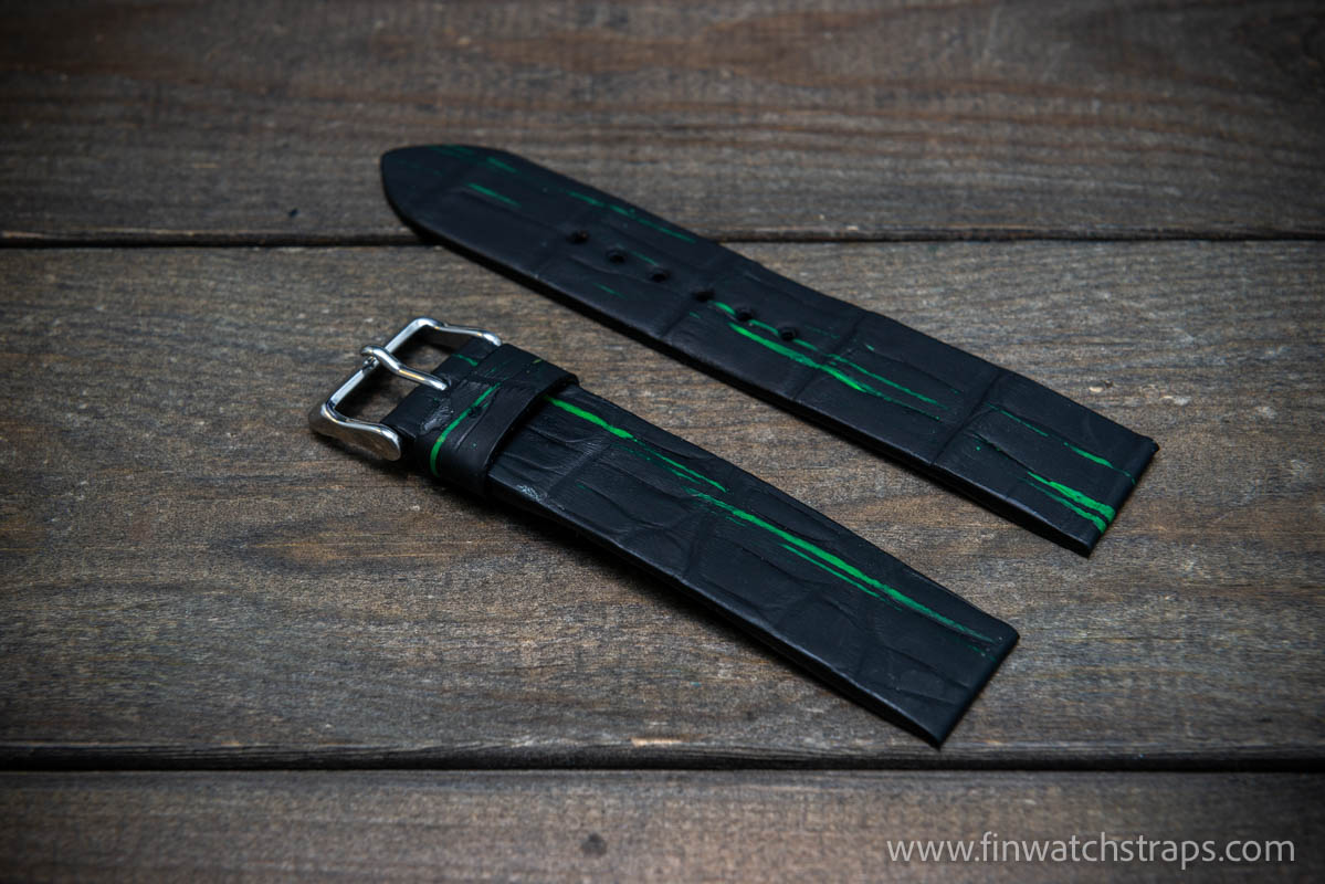 Watch strap, watch band, leather watch strap, leather watch band, finwatchstraps