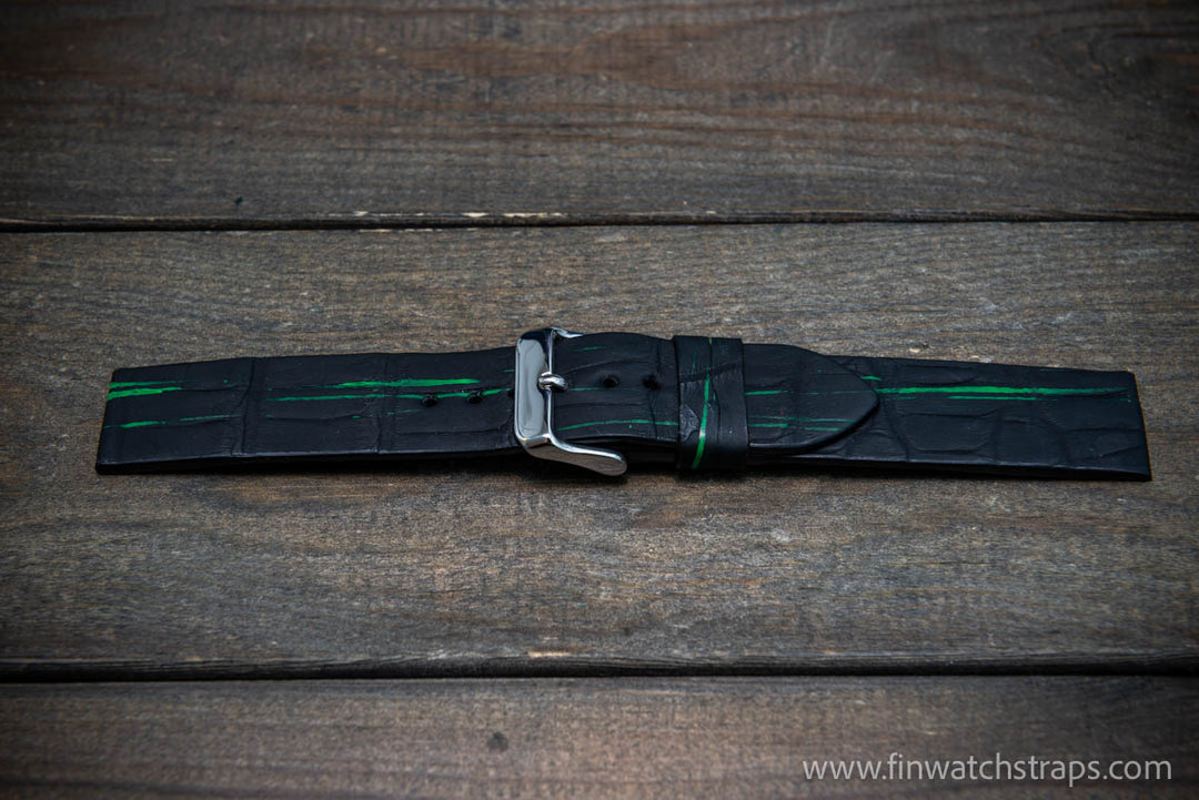 Watch strap, watch band, leather watch strap, leather watch band, finwatchstraps