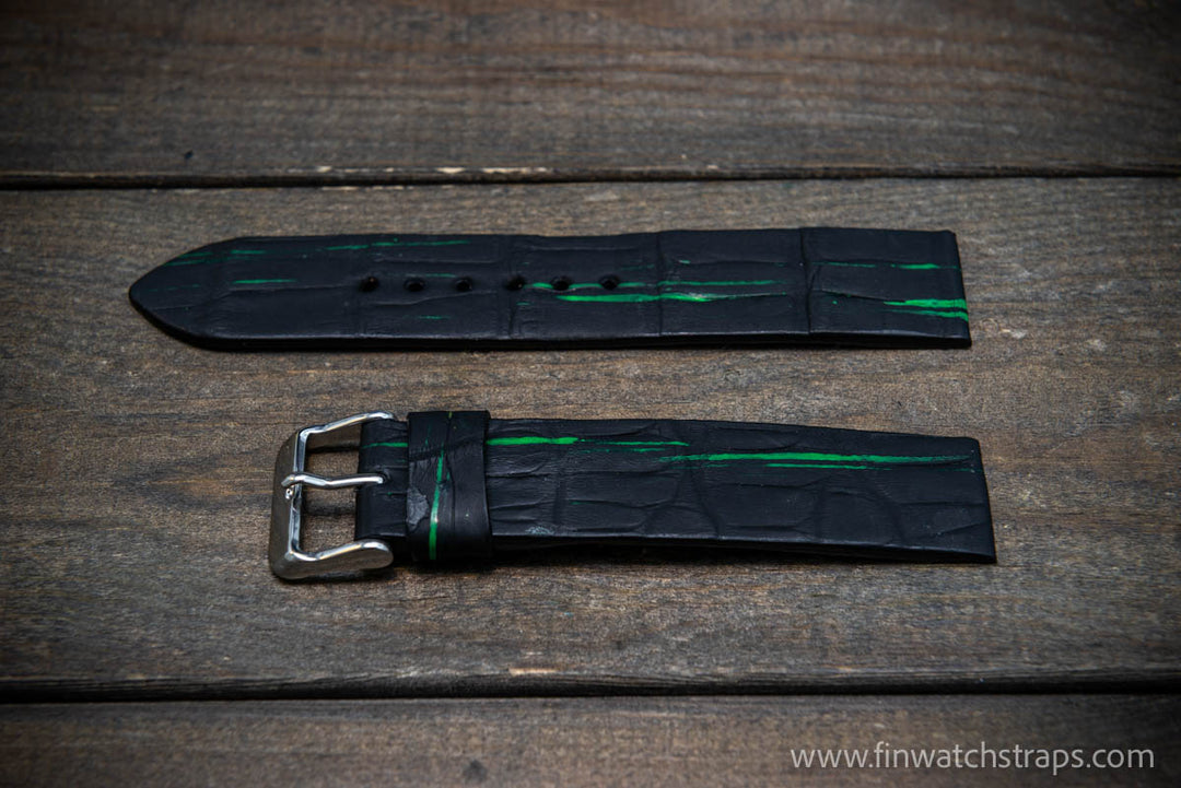 Watch strap, watch band, leather watch strap, leather watch band, finwatchstraps