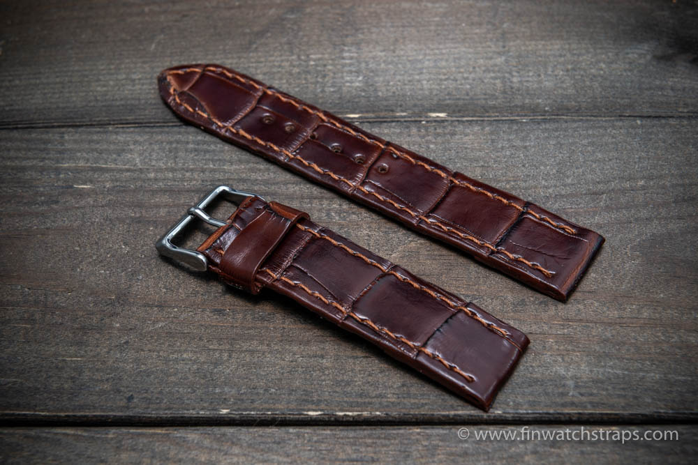 Watch strap, watch band, leather watch strap, leather watch band, finwatchstraps