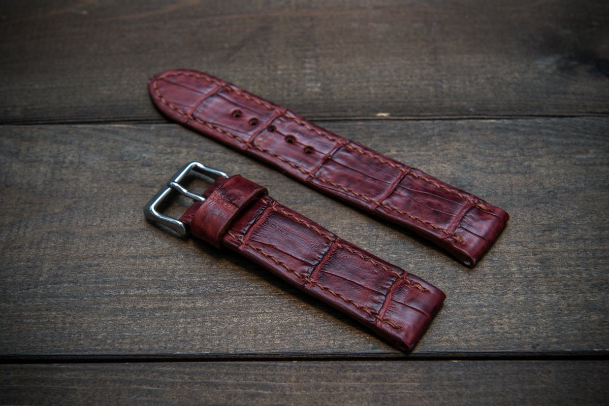 Watch strap, watch band, leather watch strap, leather watch band, finwatchstraps