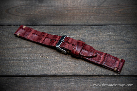 Watch strap, watch band, leather watch strap, leather watch band, finwatchstraps