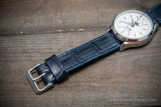 Watch strap, watch band, leather watch strap, leather watch band, finwatchstraps