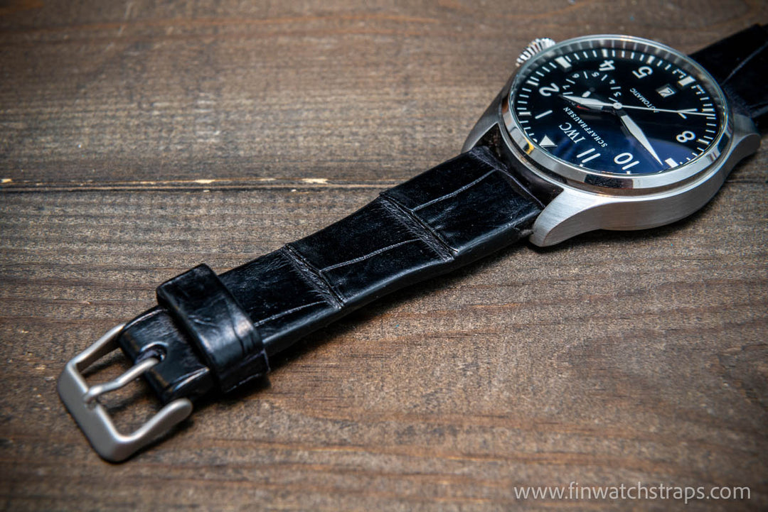 Watch strap, watch band, leather watch strap, leather watch band, finwatchstraps