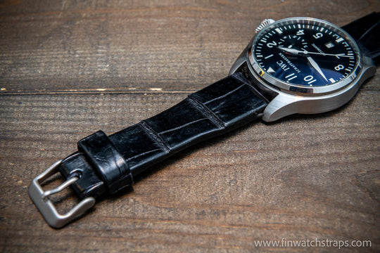 Watch strap, watch band, leather watch strap, leather watch band, finwatchstraps