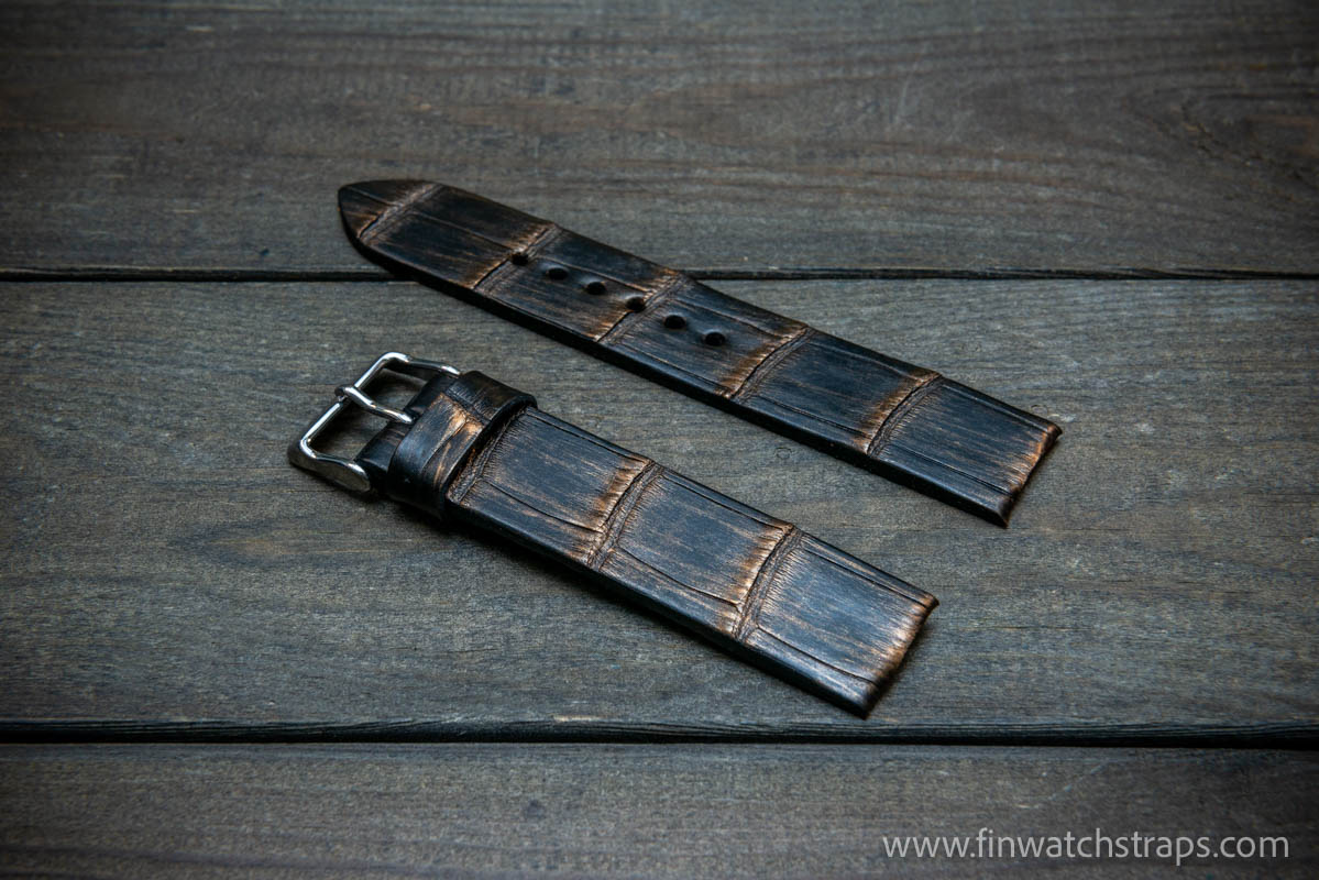 Watch strap, watch band, leather watch strap, leather watch band, finwatchstraps