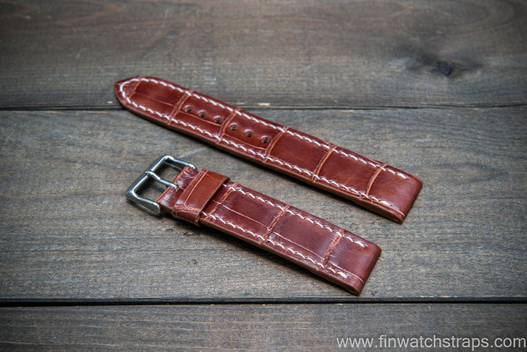 Watch strap, watch band, leather watch strap, leather watch band, finwatchstraps