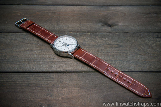 Watch strap, watch band, leather watch strap, leather watch band, finwatchstraps