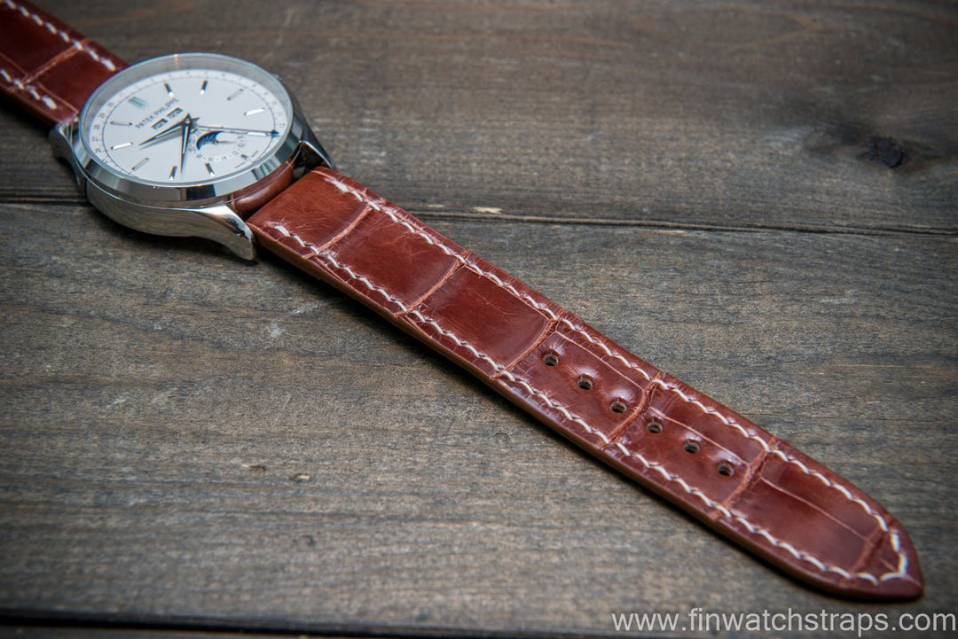 Watch strap, watch band, leather watch strap, leather watch band, finwatchstraps