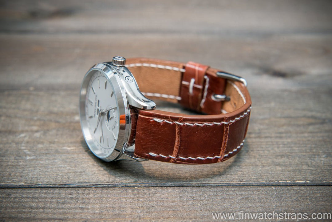 Watch strap, watch band, leather watch strap, leather watch band, finwatchstraps