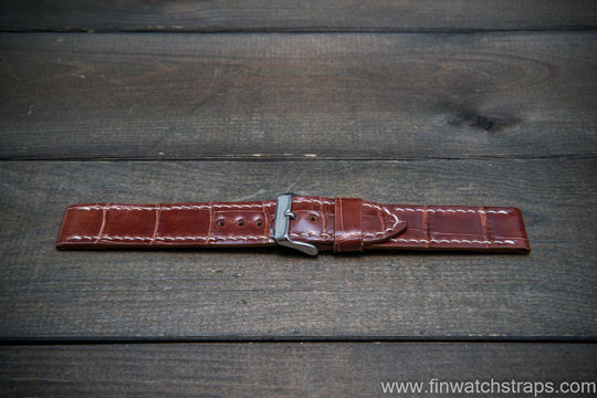 Watch strap, watch band, leather watch strap, leather watch band, finwatchstraps