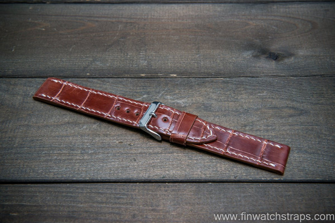 Watch strap, watch band, leather watch strap, leather watch band, finwatchstraps