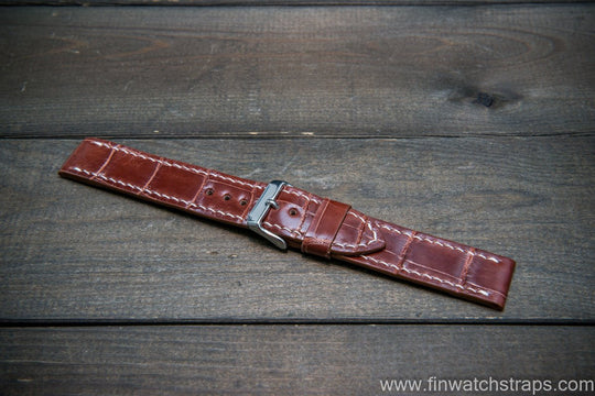 Watch strap, watch band, leather watch strap, leather watch band, finwatchstraps