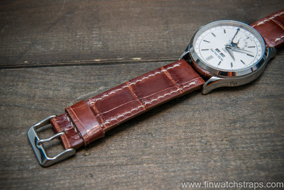 Watch strap, watch band, leather watch strap, leather watch band, finwatchstraps