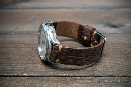 Watch strap, watch band, leather watch strap, leather watch band, finwatchstraps