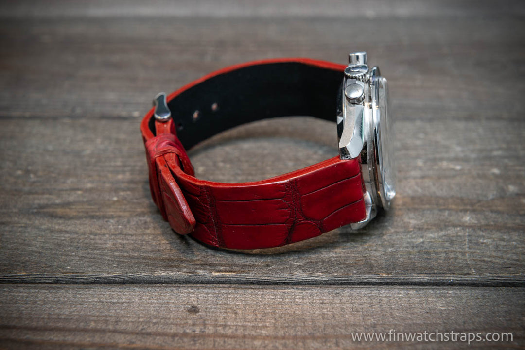 Watch strap, watch band, leather watch strap, leather watch band, finwatchstraps