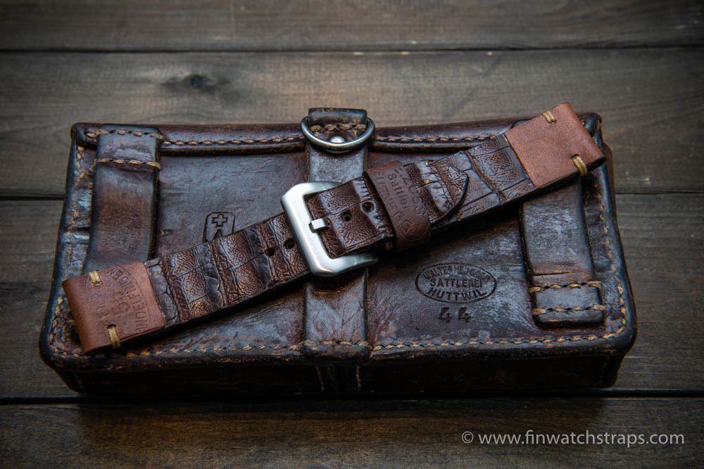 Watch strap, watch band, leather watch strap, leather watch band, finwatchstraps