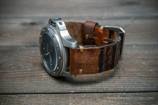 Watch strap, watch band, leather watch strap, leather watch band, finwatchstraps