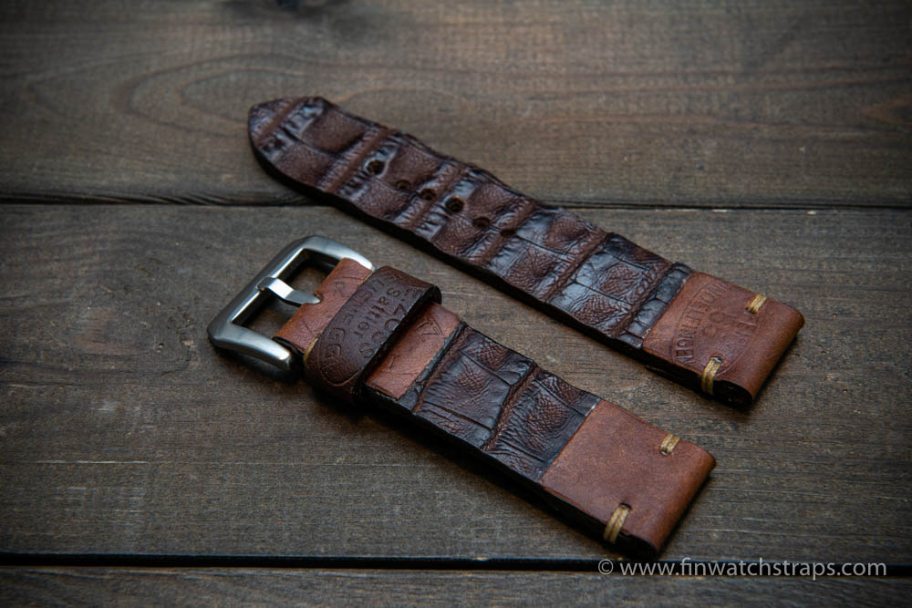 Watch strap, watch band, leather watch strap, leather watch band, finwatchstraps